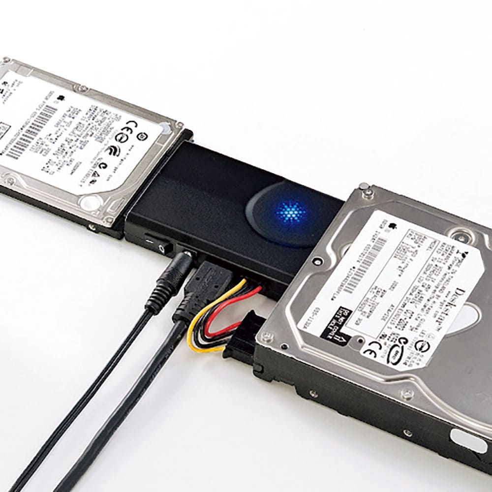 ＳＡＮＷＡ　ＩＤＥ／ＳＡＴＡ－ＵＳＢ３．０変換ケーブル　ＵＳＢ－ＣＶＩＤＥ６＿