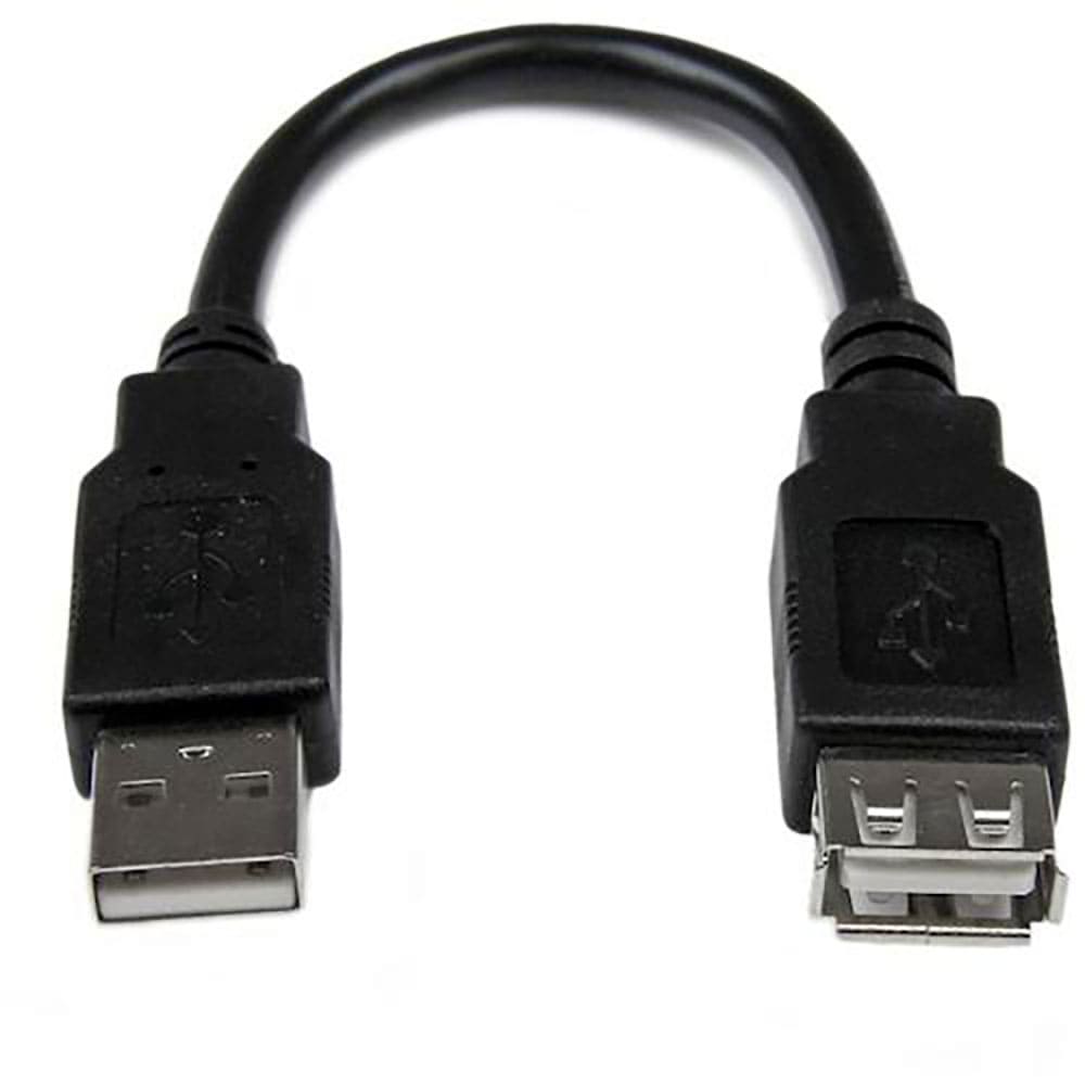StarTech USBケーブル/A-A/15cm/USB 2.0/480Mbps/延長用/オス・_