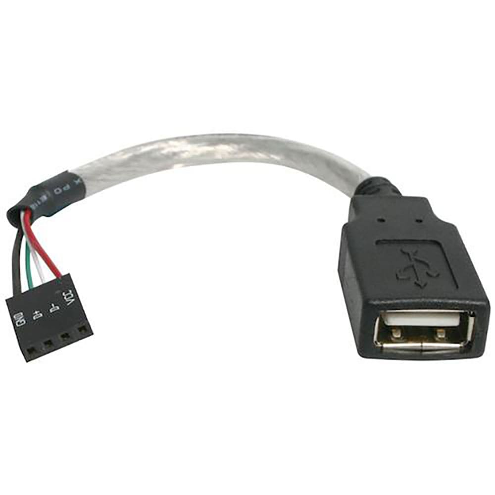 StarTech USBケーブル/マザーボード用/4ピン IDC -A/15cm/メス・メス US_