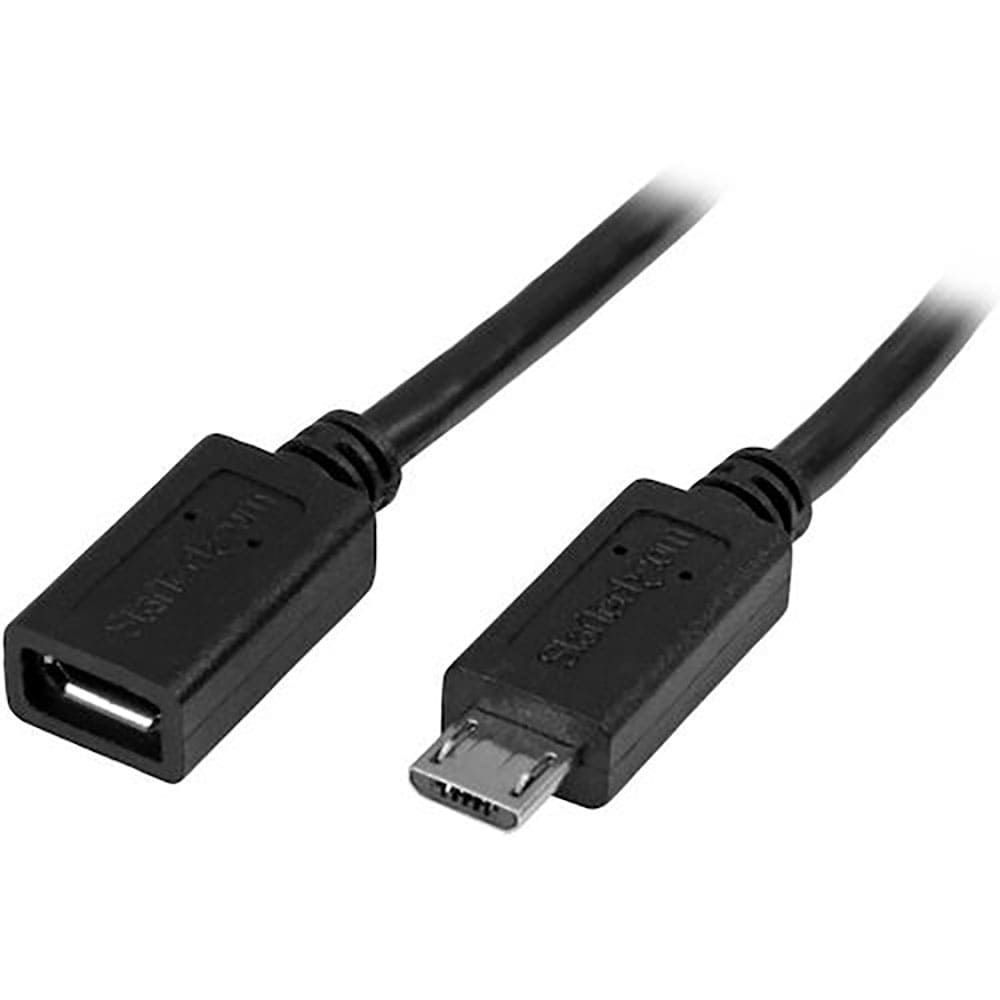 ＳｔａｒＴｅｃｈ　ＵＳＢケーブル／データブロック／Ａ－Ｃ／１ｍ／充電専用／１２Ｗ／ブラック　ＵＳＢ＿
