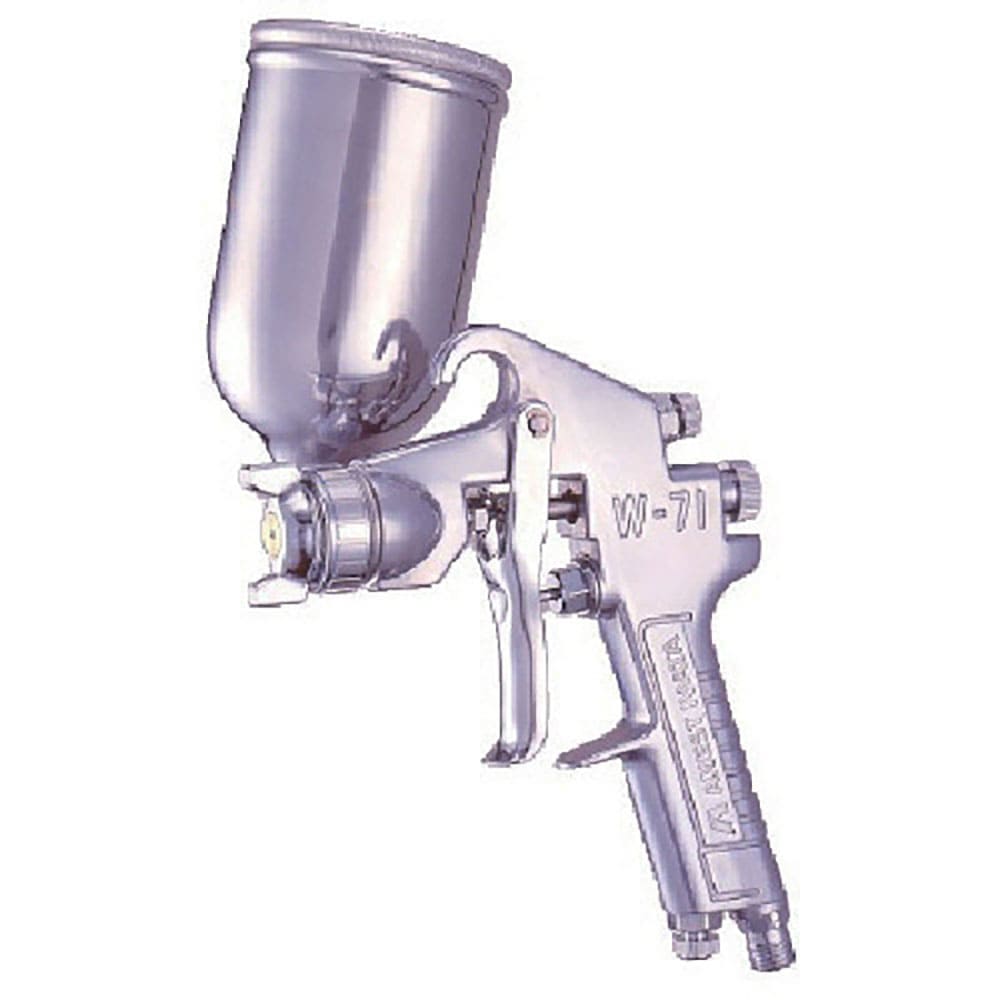 アネスト岩田　中形スプレーガン　重力式　ノズル口径　Φ２．５　Ｗ７７－３Ｇ＿