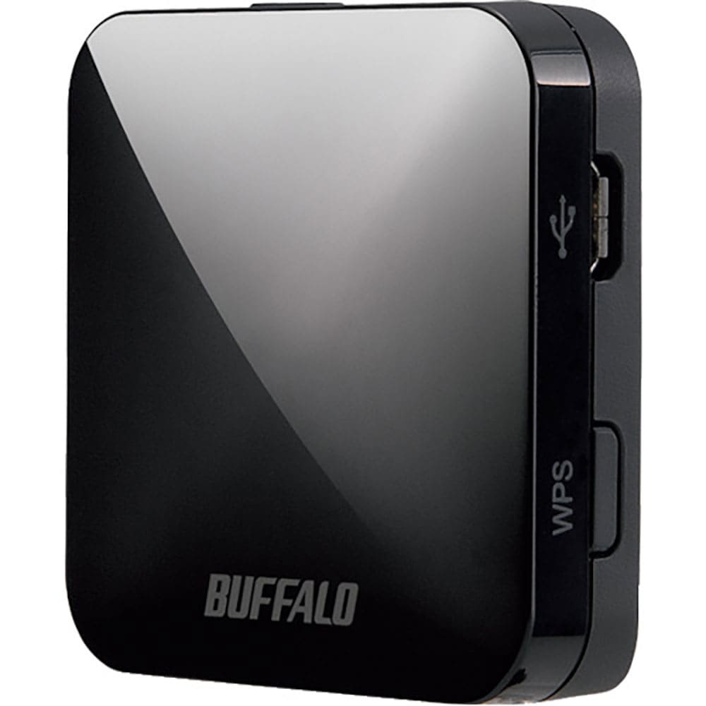 ＢＵＦＦＡＬＯ　無線ＬＡＮ親機　１１ａｃ／ｎ／ａ／ｇ／ｂ　４３３／１５０Ｍｂｐｓ　トラベルルーター＿