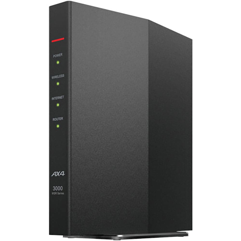ＢＵＦＦＡＬＯ　無線ＬＡＮ親機　１１ａｘ／ａｃ／ｎ／ａ／ｇ／ｂ　２４０１＋５７３Ｍｂｐｓ　ブラック＿