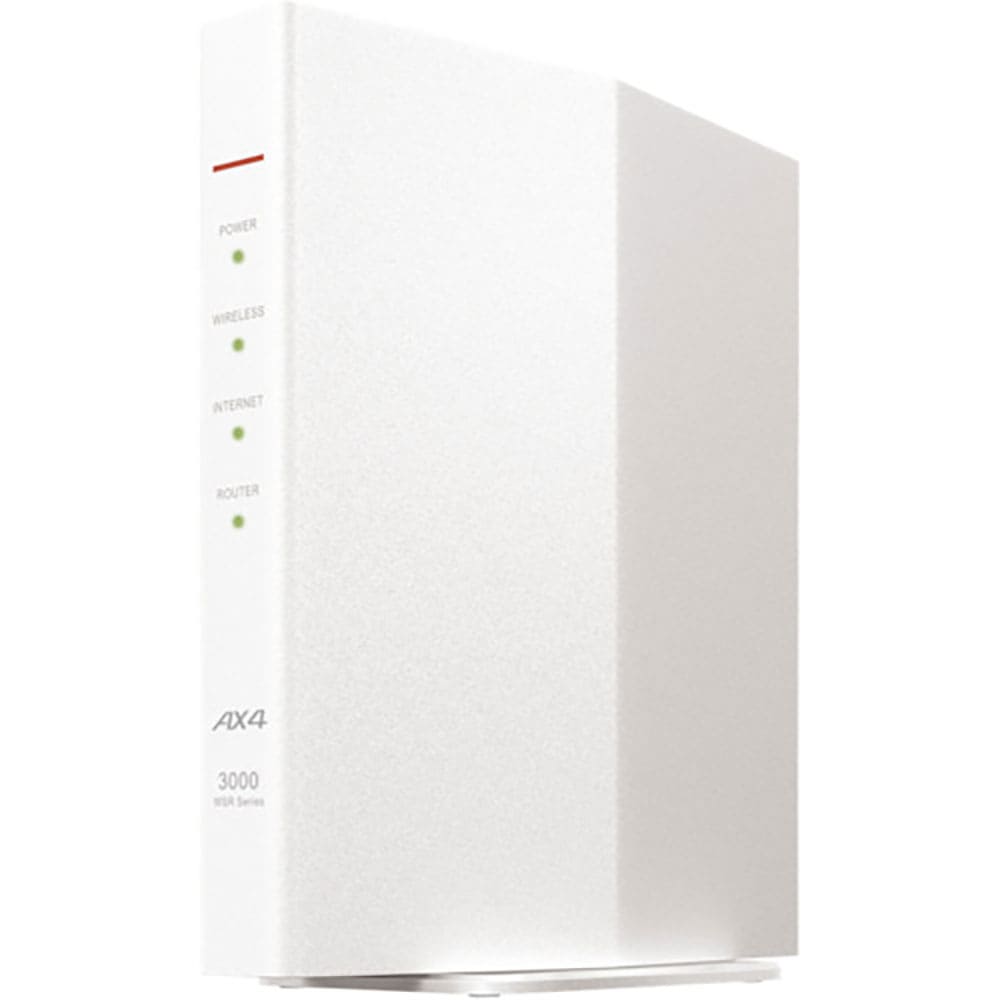 ＢＵＦＦＡＬＯ　無線ＬＡＮ親機　１１ａｘ／ａｃ／ｎ／ａ／ｇ／ｂ　２４０１＋５７３Ｍｂｐｓ　ホワイト＿
