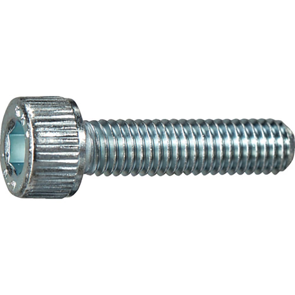 ＴＲＵＳＣＯ　六角穴付ボルト　ユニクロ　全ネジ　Ｍ３×６　１０本入　少量パック　／キャップボルト（＿