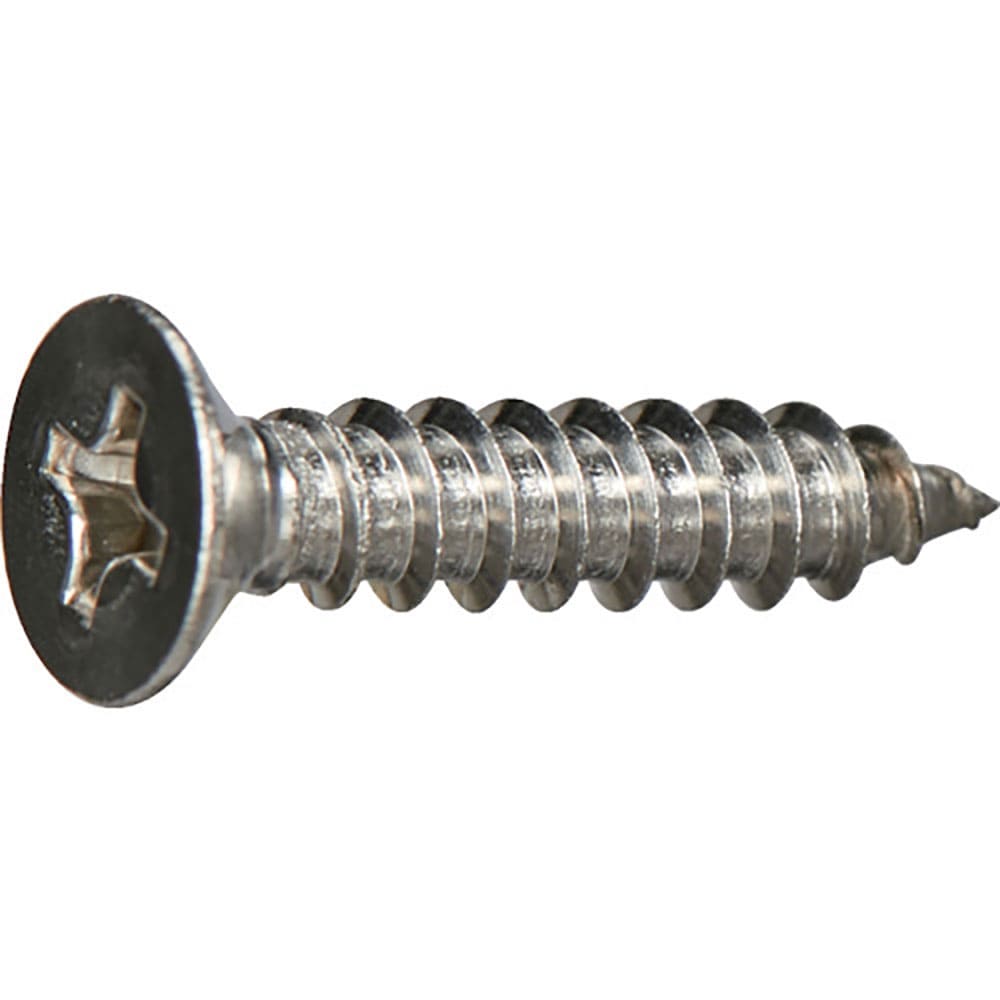 ＴＲＵＳＣＯ　皿頭タッピングねじ　１種Ａ　ステンレス　Ｍ４×１６　１０本入　少量パック　Ｙ８３６－＿