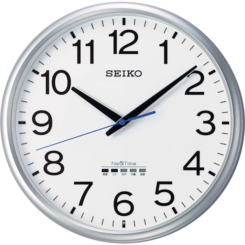 ＳＥＩＫＯ　電波掛時計　”セイコーネクスタイム　ＺＳ２５３Ｓ”　（ハイブリッド電波時計）　ＺＳ２５＿