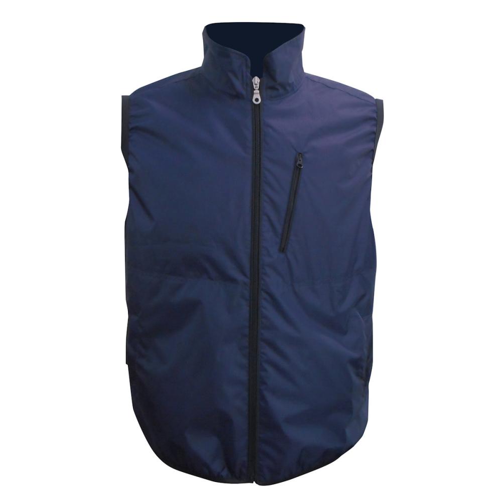 ブレイン　クルマ用空調ベスト　バッテリーセット　ネイビー／５Ｌサイズ　ＭＥＳＨ－ＢＲ－０１８