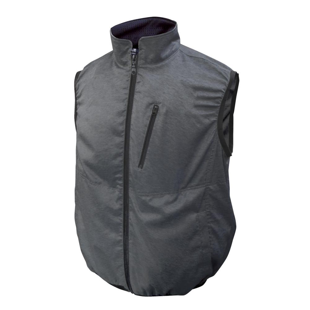 ブレイン 12V空調ベスト 服のみ 杢ブラック/M-L MESH-BR-1203-1