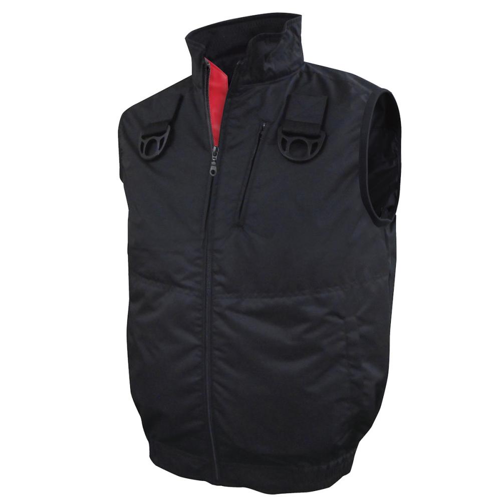 ブレイン　空調ベスト　服のみ　ブラック／Ｍ－Ｌ　ＭＥＳＨ－ＢＲ－Ｔ８１１８－１