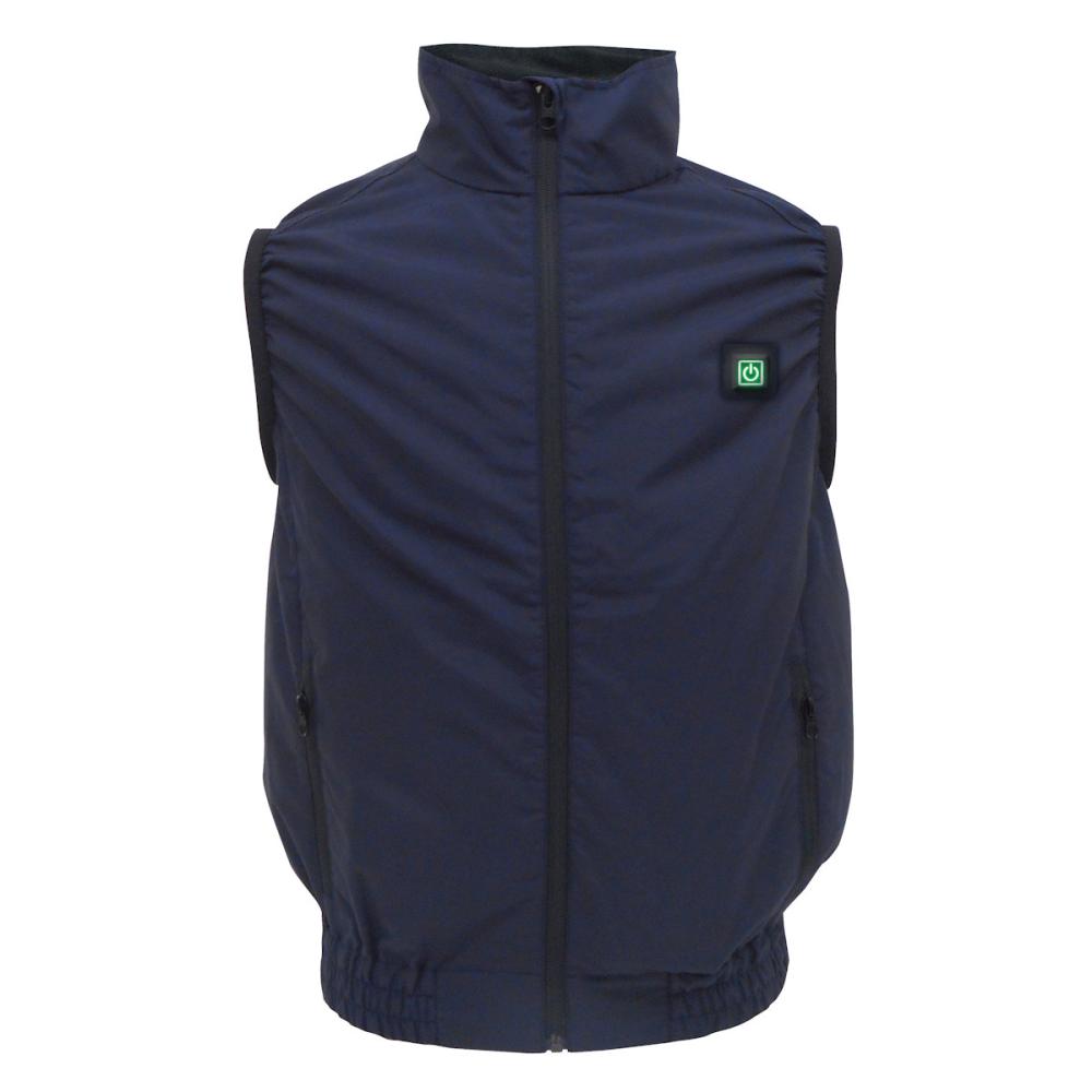 ブレイン　空調ベスト　ブラック／ＬＬ－ＸＬ　ＭＥＳＨ－ＢＲ－Ｓ５７８