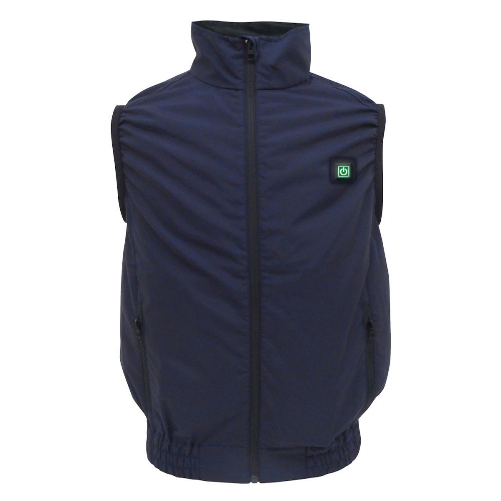 ブレイン　空調ベスト　服のみ　ブラック／Ｍ－Ｌ　ＭＥＳＨ－ＢＲ－Ｓ５７８－１