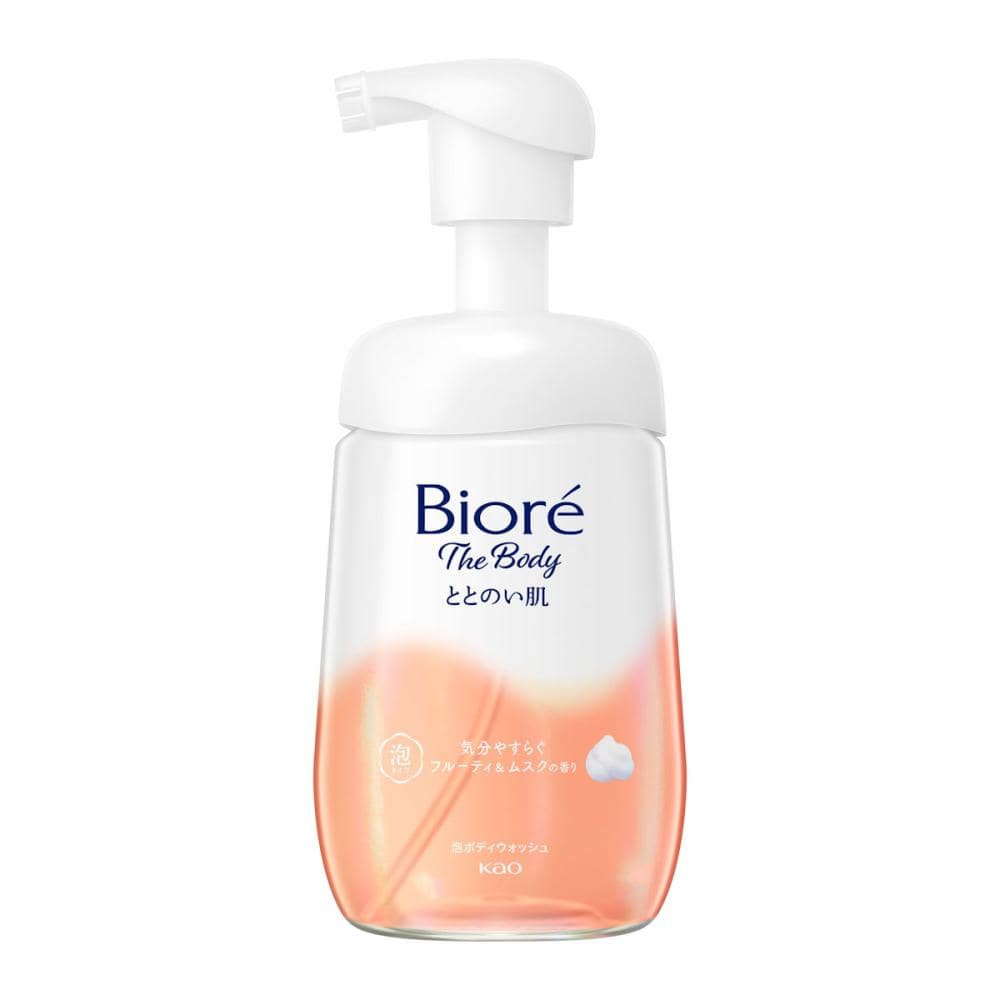 花王 ビオレ ザ ボディ ととのい肌 泡タイプ フルーティ&ムスク 本体 480mL