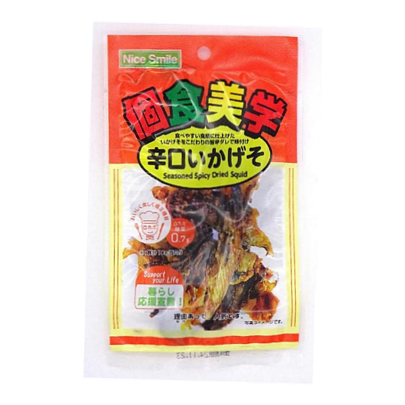 山村食品　個食美学　辛口いかげそ　９ｇ