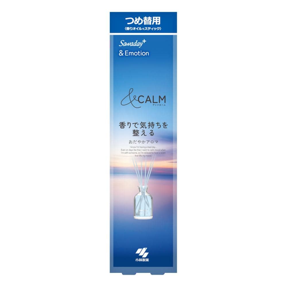 小林製薬　香るスティック＆Ｅ　おだやかアロマ　付け替え用　７０ｍＬ