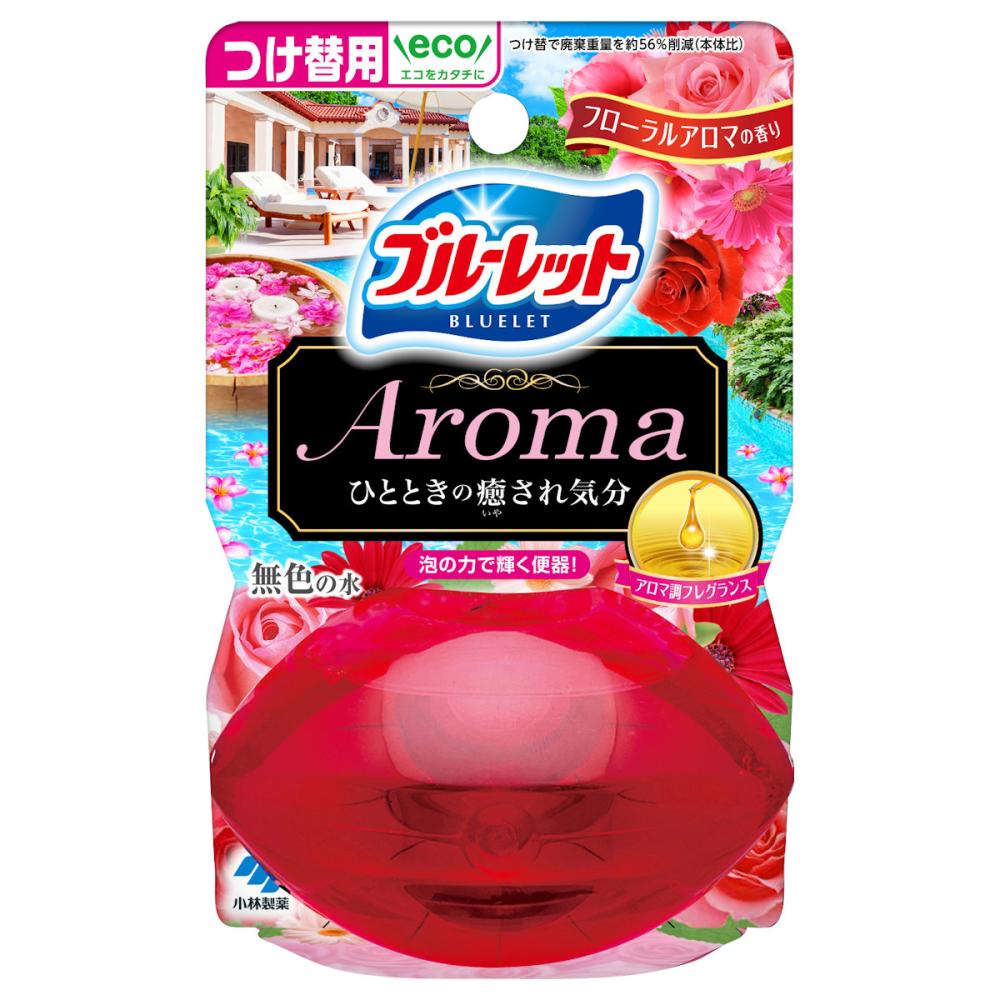 小林製薬 液体ブルーレットアロマ フローラルアロマ 付け替え用 70mL