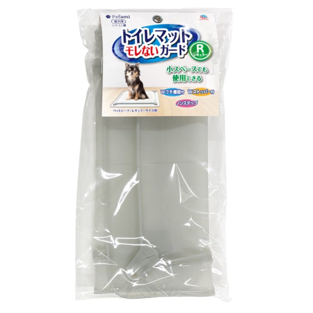 アースペット　トイレマットモレないガード　レギュラー　グレー