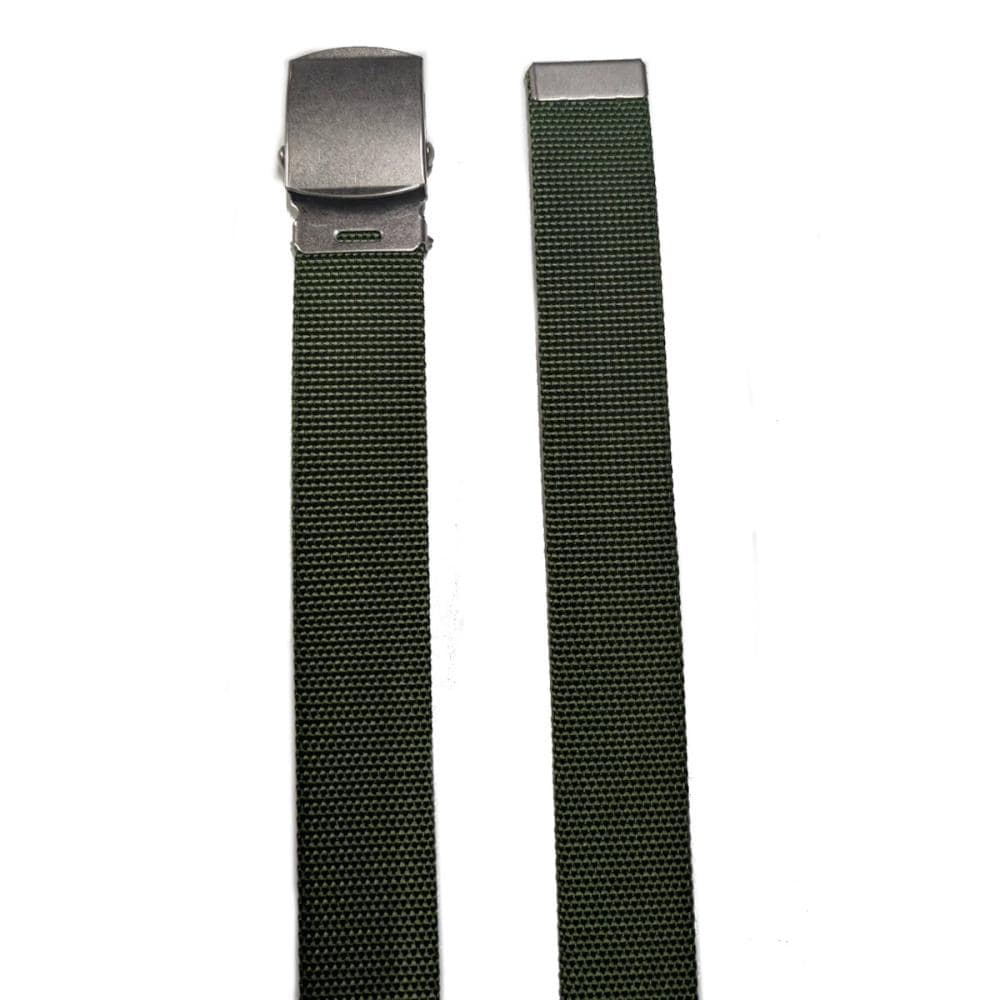 山本洋品雑貨 ナイロンGIベルト カーキ 32mm