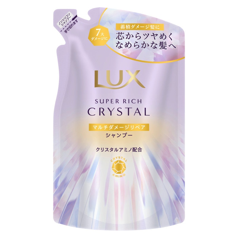 ユニリーバ　ラックス　クリスタルダメージシャンプー　詰替用　３００ｇ