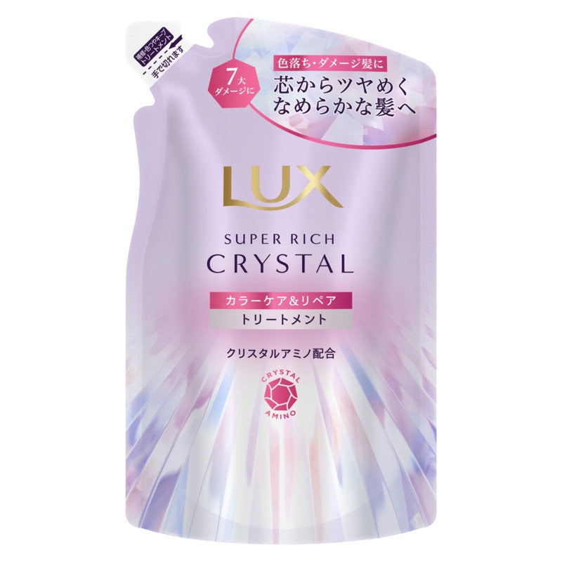 ユニリーバ　ラックス　クリスタルカラーケアトリートメント　詰替用　３００ｇ