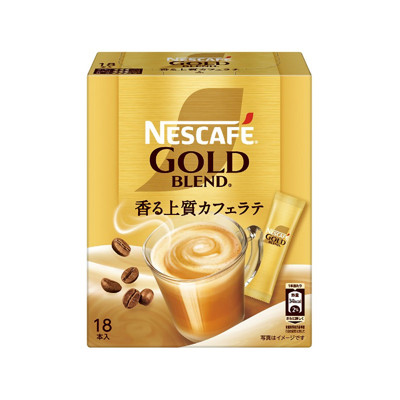 ネスレ　ゴールドブレンド　スティックコーヒー　１８本入り