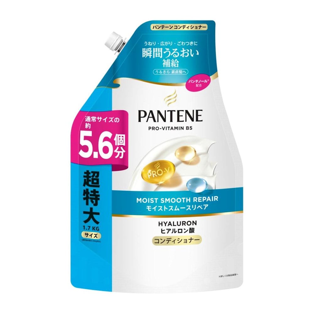 Ｐ＆Ｇ　パンテーン　モイストスムースリペア　コンディショナー　詰め替え用　超特大　１．７ｋｇ