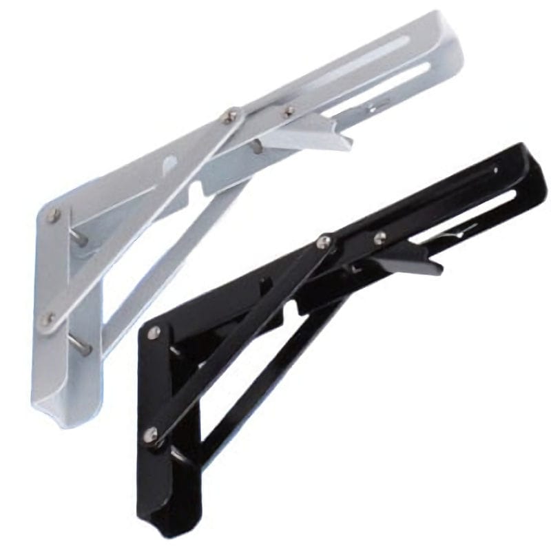 清水　ワンタッチ折りたたみ棚受け　ホワイト　２００ｍｍ　２本入り　ＳＨ－ＴＦＬ２００Ｗ