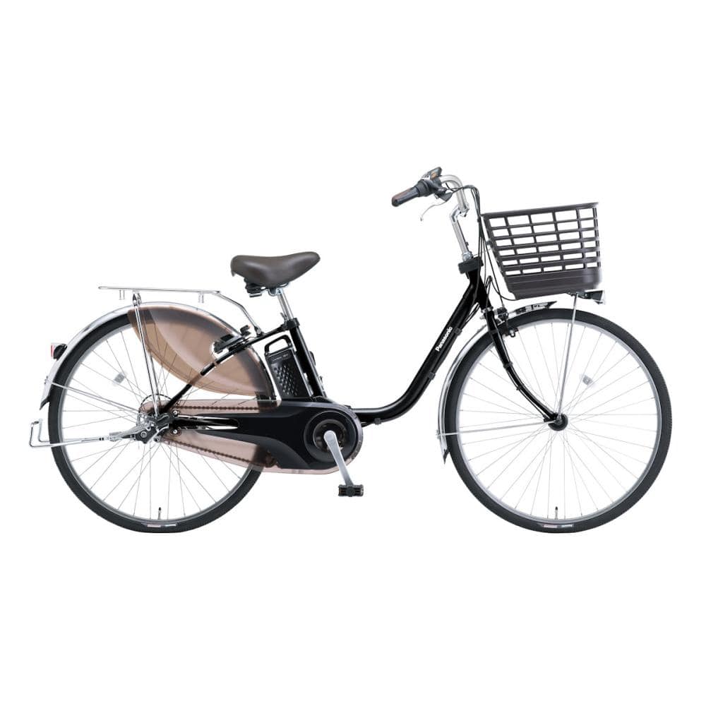 パナソニック 電動アシスト自転車 ビビ・DX 24インチ オニキスブラック P25
