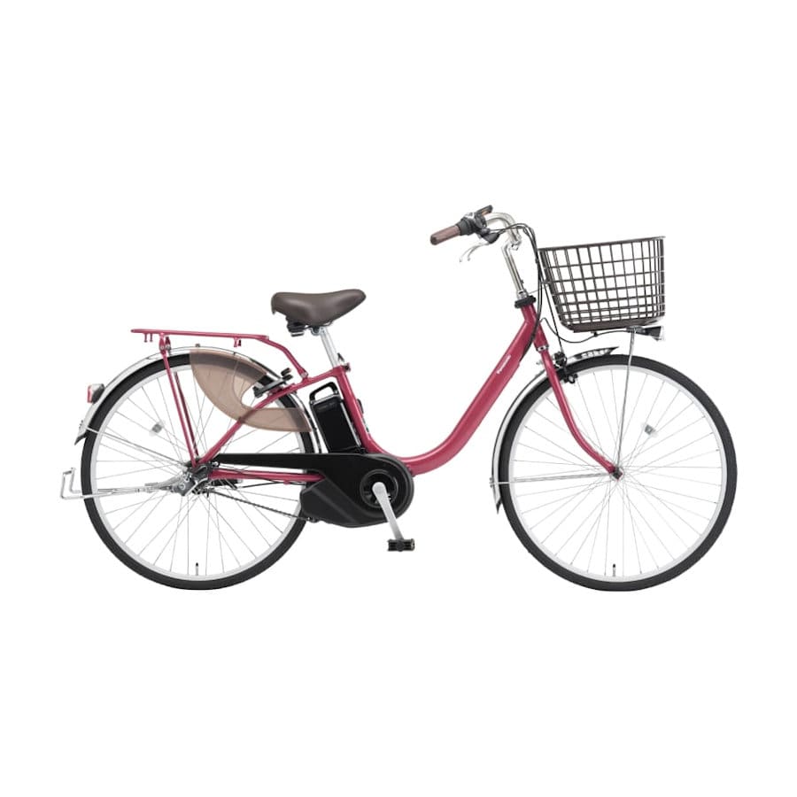 パナソニック　電動アシスト自転車　ビビ・Ｌ　２６インチ　ルージュローズ　Ｐ２５