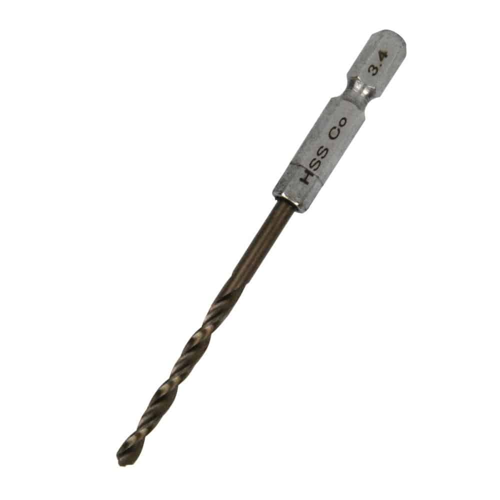 藤原産業 SK11 六角軸Coステンドリル 普通 3.4mm