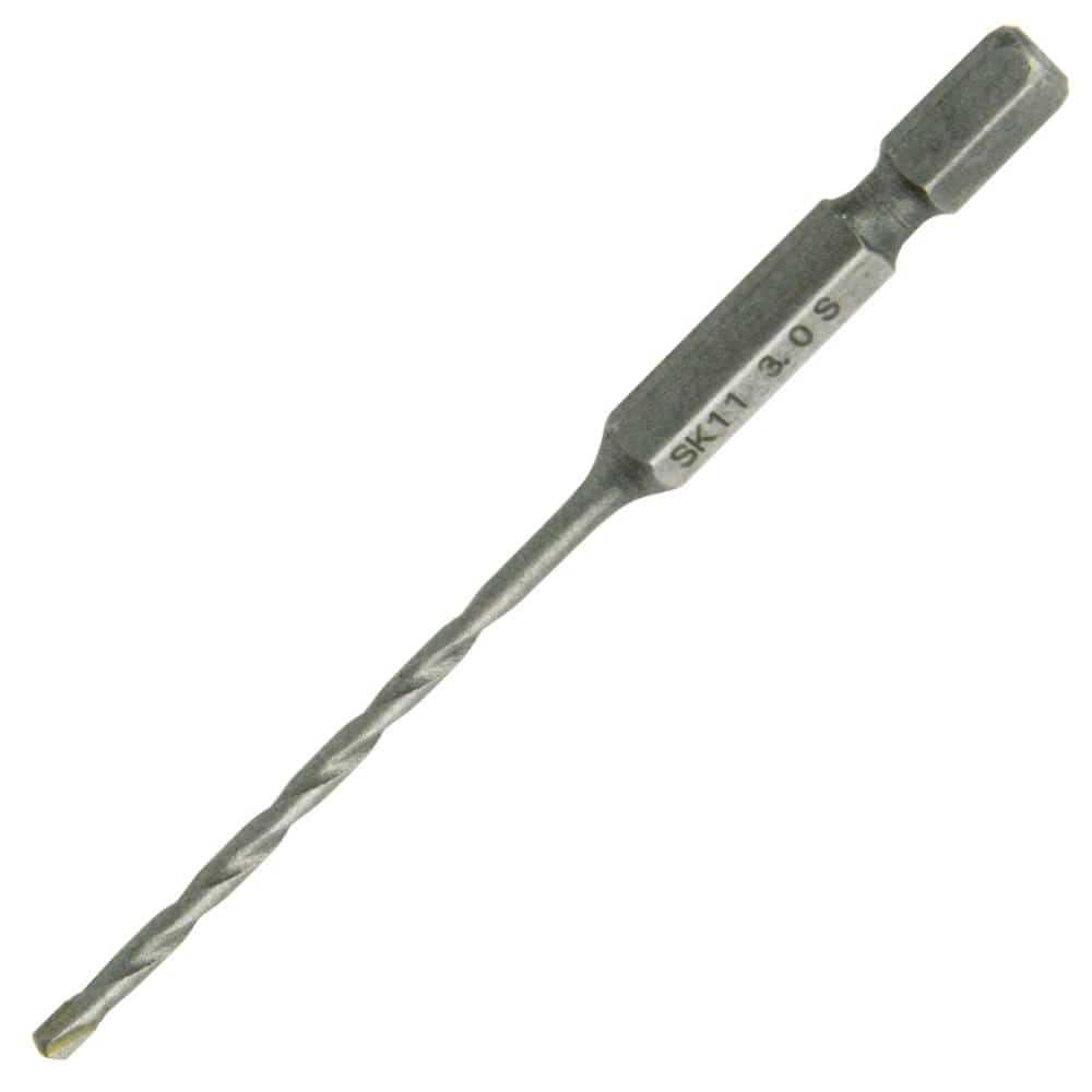 藤原産業 SK11 六角軸振動用充電ドリルビット 3.0mm