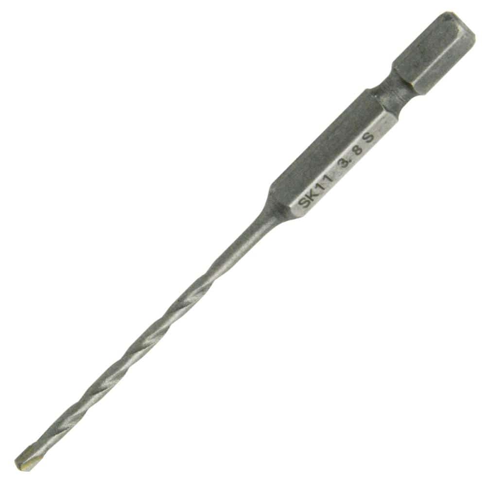 藤原産業 SK11 六角軸振動用充電ドリルビット 3.8mm
