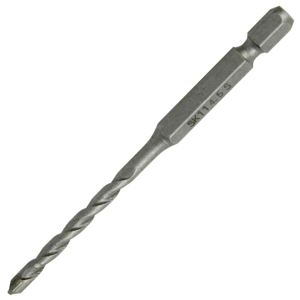 藤原産業 SK11 六角軸振動用充電ドリルビット 4.5mm