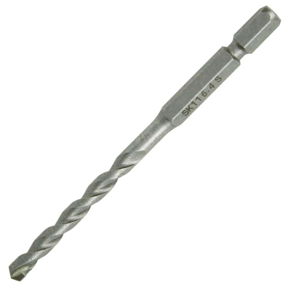 藤原産業 SK11 六角軸振動用充電ドリルビット 6.4mm