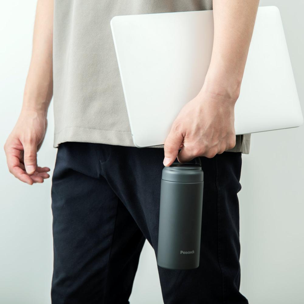 ピーコック ステンレスボトル スクリューマグ 600mL