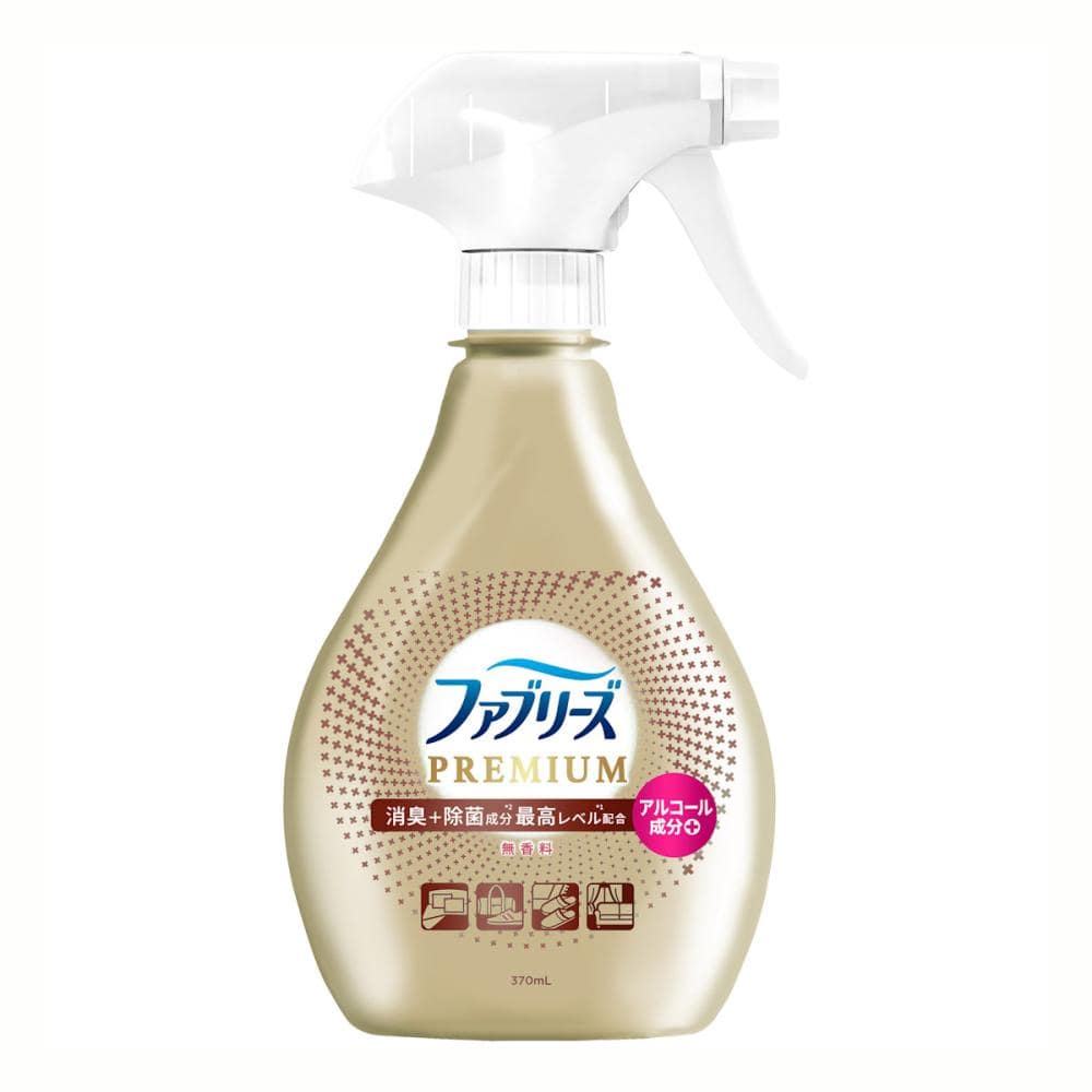 P&G ファブリーズW除菌+消臭 無香料 本体 370mL