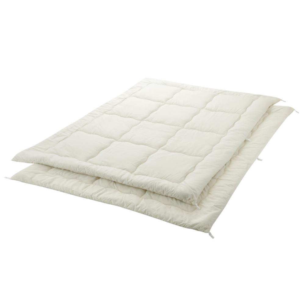 アテーナライフ　温度調節２枚合わせ掛布団　シングルロング　１５０×２１０ｃｍ