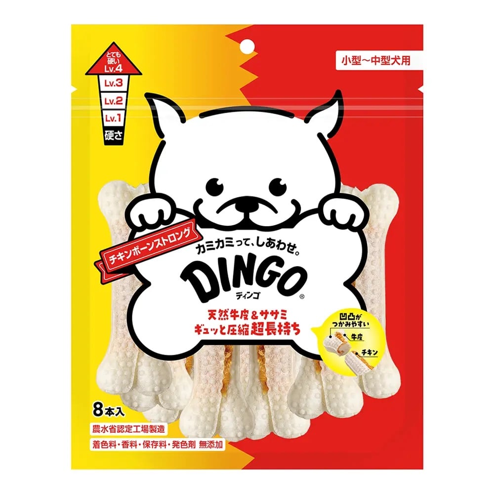 ディンゴ　チキンボーンストロング　Ｍ　８本入り