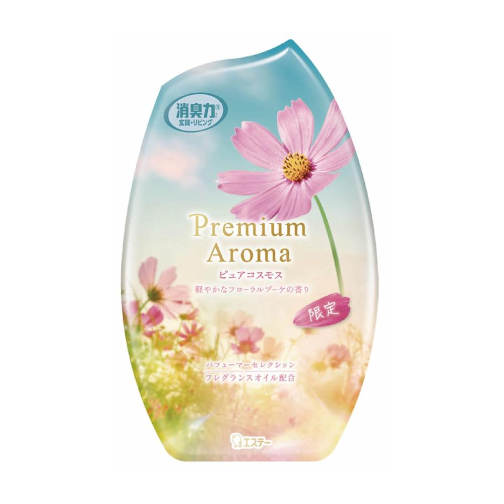 エステー　お部屋の消臭力　プレミアムアロマ　ピュアコスモスの香り　４００ｍＬ