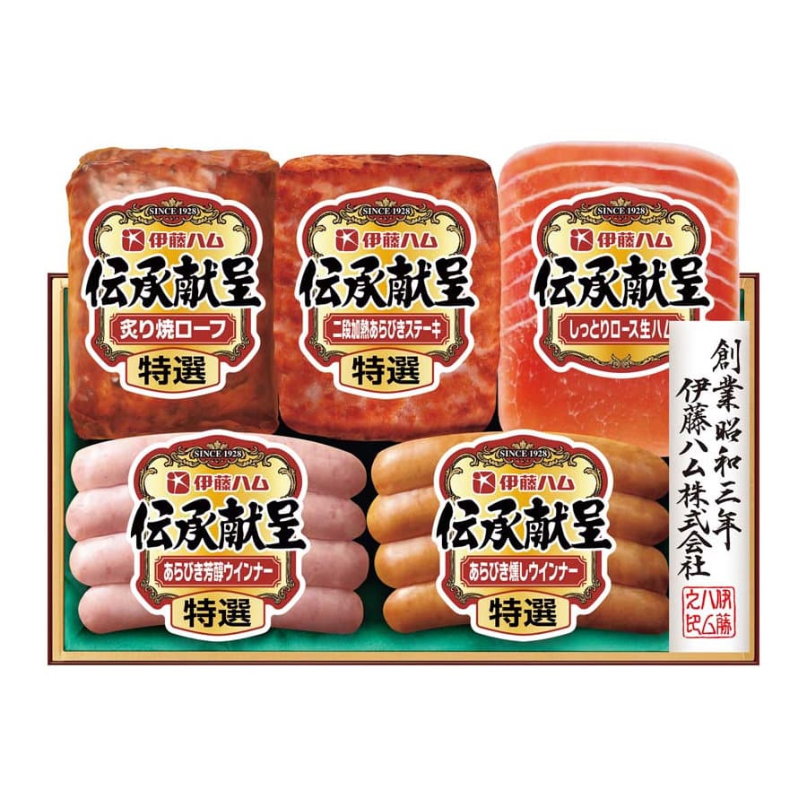【２５年お歳暮】伊藤ハム　伝承献呈バラエティギフト　ＤＯ－３９０【注文期限１２月１４日】