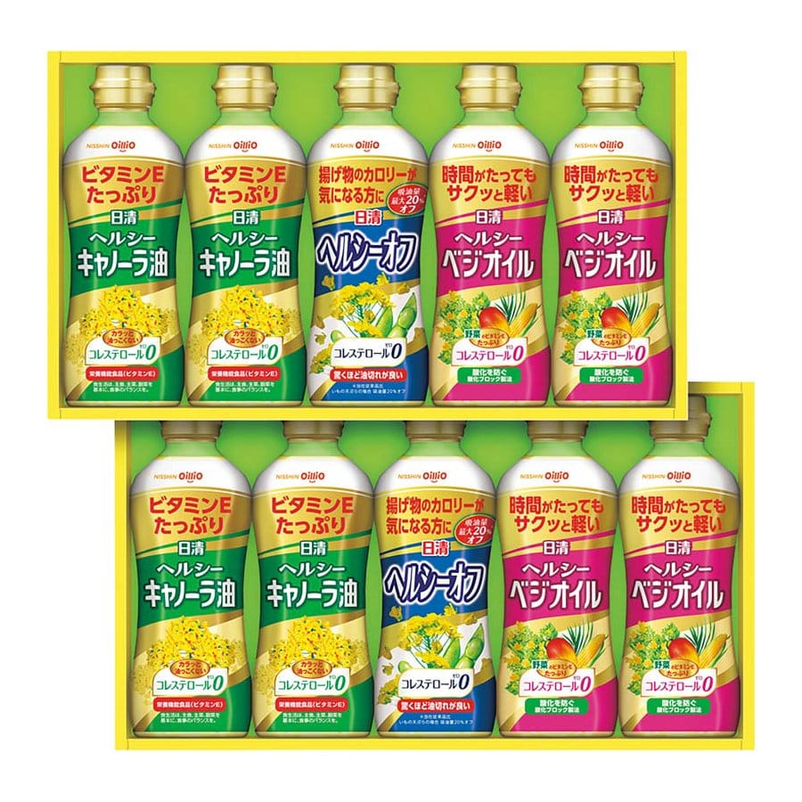 【２５年お歳暮】日清　ヘルシーオイルギフト　ＯＰ－５０Ｗ【注文期限１２月１４日】