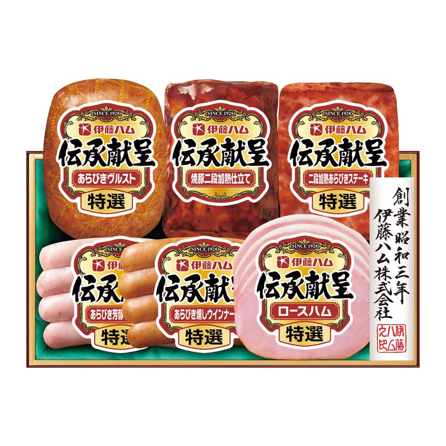 【２５年お歳暮】伊藤ハム　伝承献呈バラエティギフト　ＤＯ－５９０【注文期限１２月１４日】