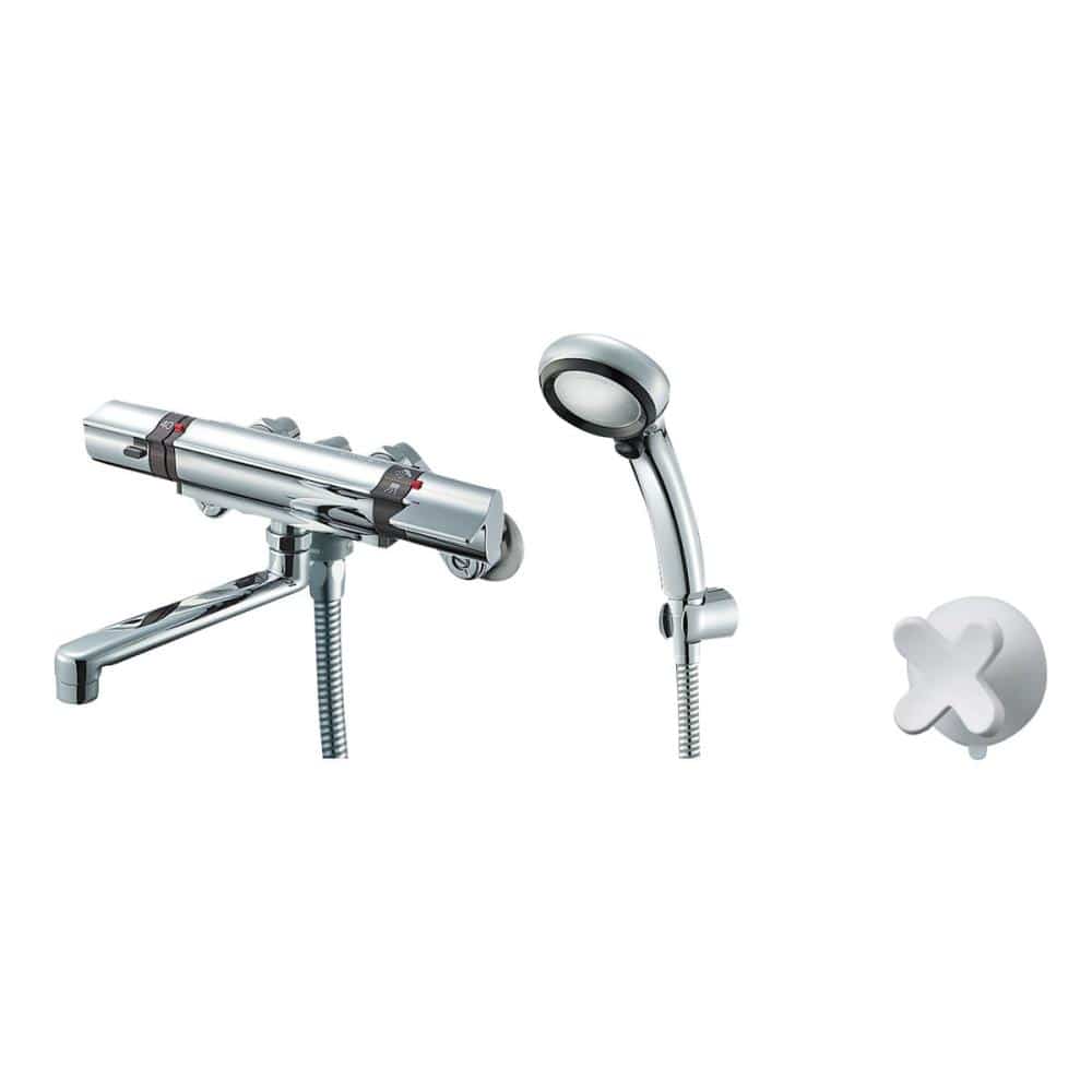 SANEI 壁付サーモシャワー混合栓 SK1812DK 新品 箱入り ユアサプライムス.com｜SANEI 壁付サーモスタットシャワー混合栓