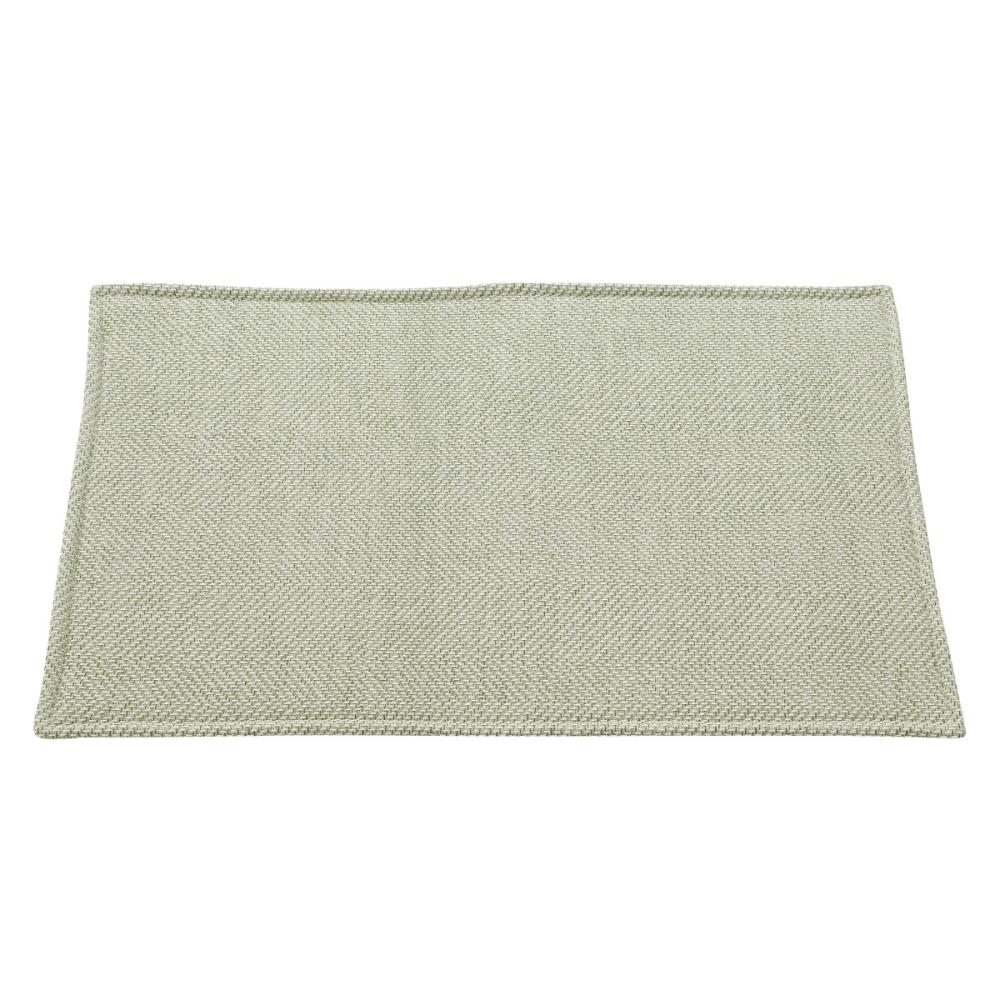 アテーナライフ　ジャカード玄関マット　ボワ　グリーン　５０×８０ｃｍ