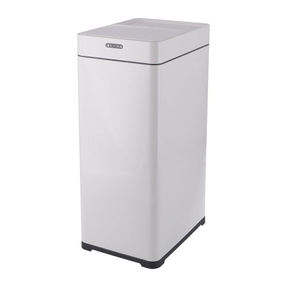 不二貿易　除菌消臭センサーダストボックス　４５Ｌ　ホワイト