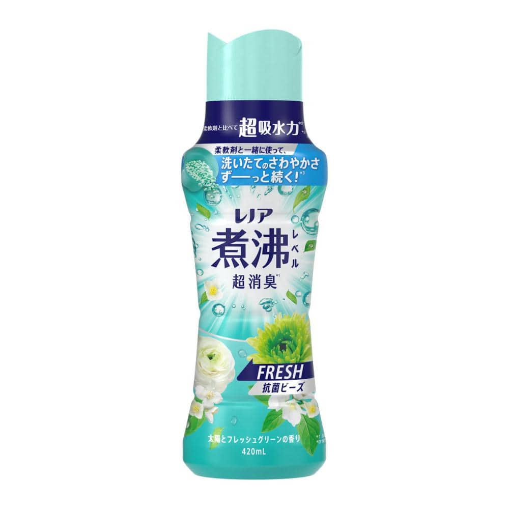 P&G レノア消臭抗菌ビーズ フレッシュグリーン 本体 420mL