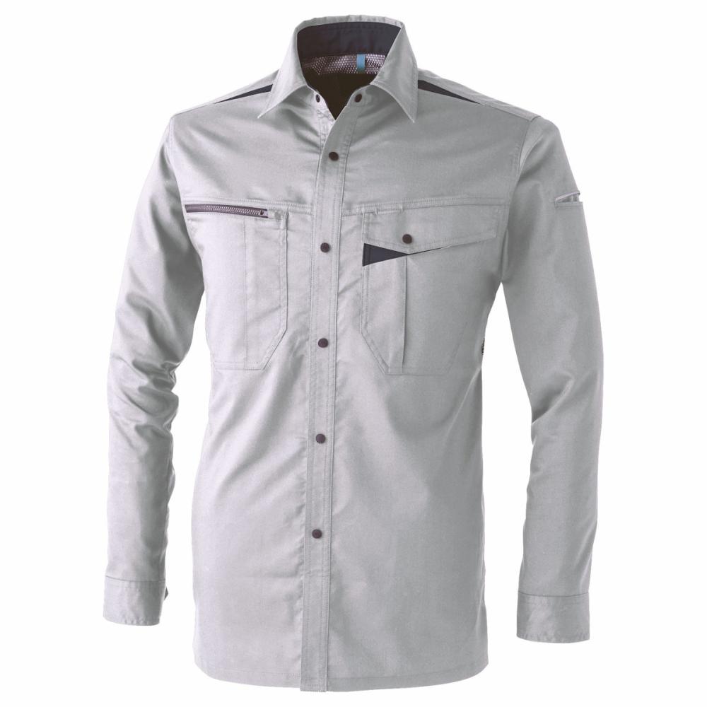 CUC T/Cストレッチシャツ 351011 シルバー 8L