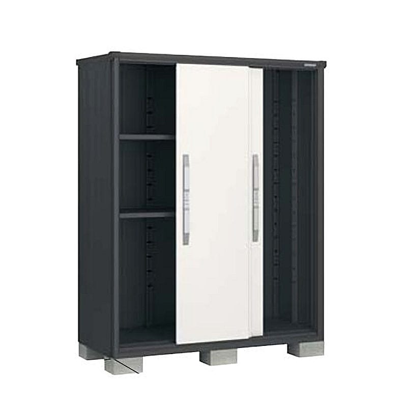 ヨド物置　ＢＬＡＣＫエスモ　間口１５０×奥行７５×高さ１９０ｃｍ　一般型　ウッディマロン　ＥＳＦ１５０７ＡＢＫ／ＷＭ