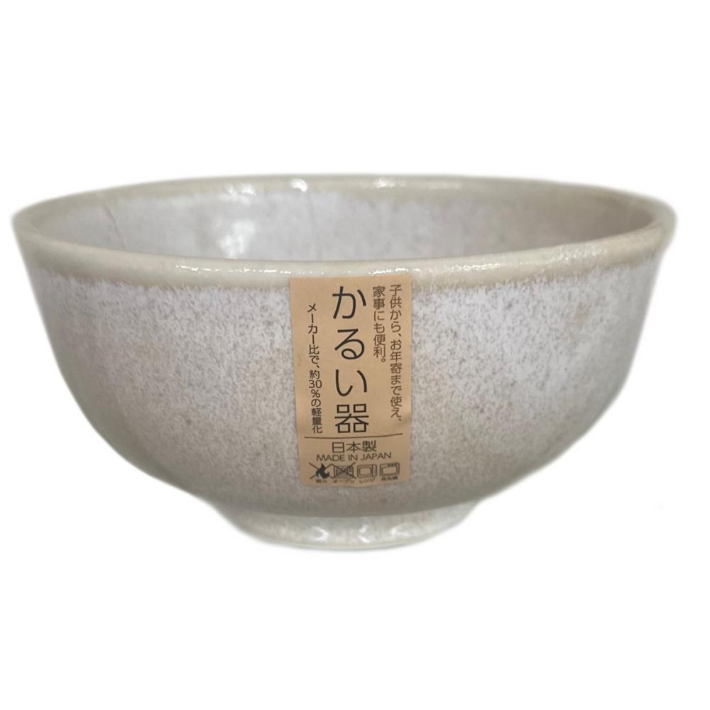 軽量丼　土物白唐津