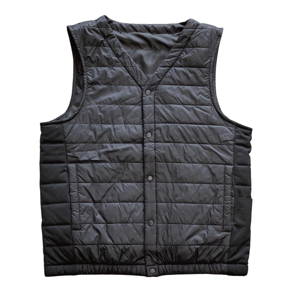 コメリ　ヒーター付きインナーベストＩ型　ブラック　ＬＬ